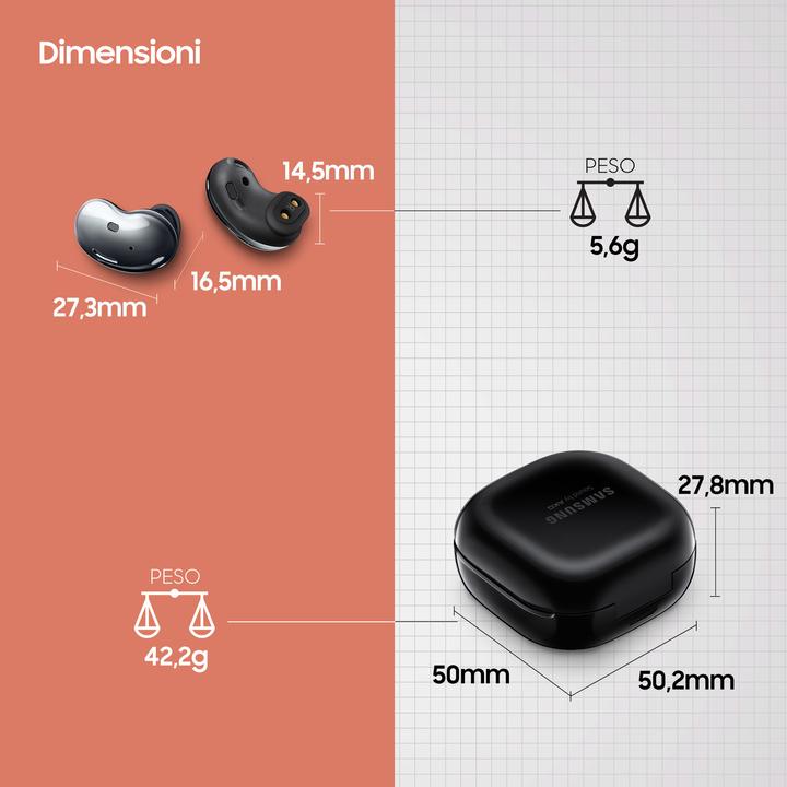 Produktbild Samsung Galaxy Buds Live (ANC, 4.50 h, Kabellos)