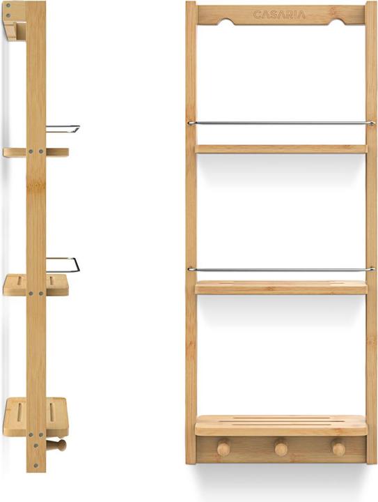 Image du produit Casaria Étagère de douche (70 x 28.5 x 10 cm)