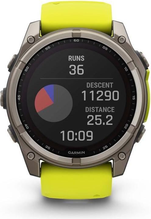Produktbild Garmin Fenix 8 Solar Sapphire Titan (51 mm)