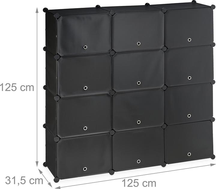 Image du produit Relaxdays Stan (125 x 31.5 x 125 cm)