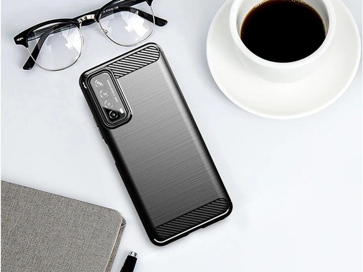 Immagine prodotto Screenguard Huawei P Smart 2021 Cover Carbon Brushed Soft TPU (Huawei P Smart (2021))
