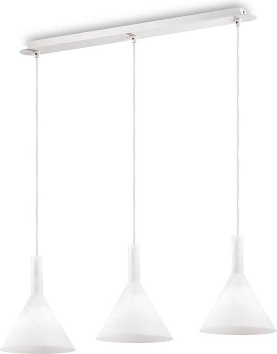 Produktbild Ideal lux COCKTAIL Pendelleuchte E14 3-fach ⌀200mm dimmbar Weiss 074245 (E14)