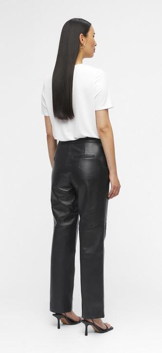 Image du produit Object Pantalon court en cuir (36)