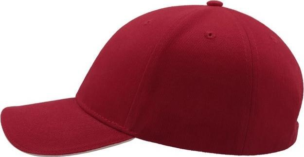 Produktbild Atlantis Liberty Baseballkappe mit 6 Paneelen aus gebürsteter Baumwolle (One Size)