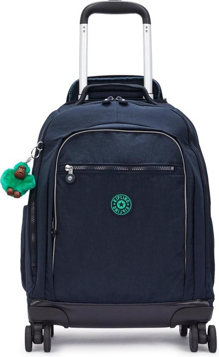 Kipling neuer Zea -Rucksack mit Rädern, 26 Liter, 13 -Zoll -Laptop -Fach - Blue Green BL (26 l)