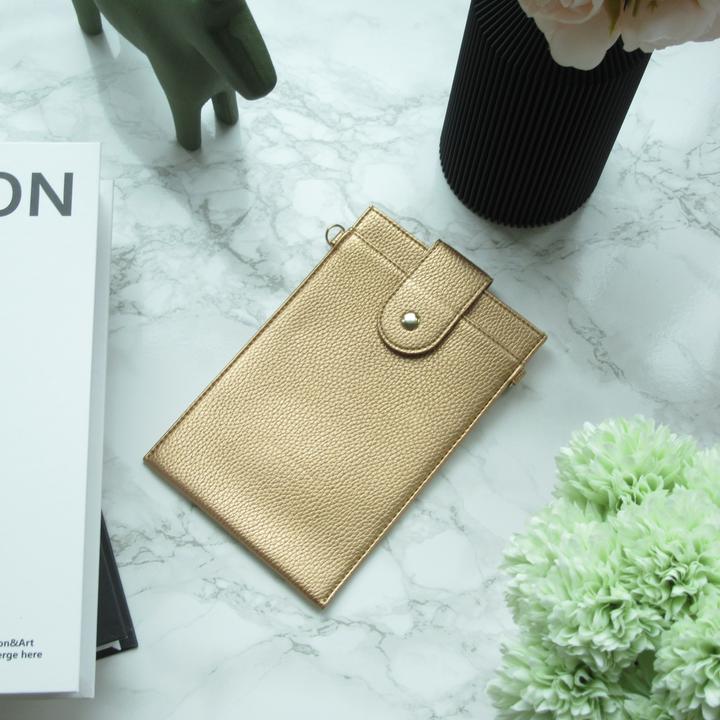 Actual product image PhoneLook Elegant universal smartphone shoulder bag made from vegan leather incl. leather shoulder strap