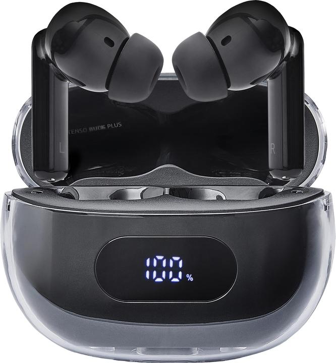 Produktbild Intenso Buds / Earphone Plus T310AE Black (ANC, 25 h, Kabellos)