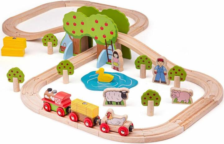 Immagine prodotto Bigjigs Set ferroviario della fattoria