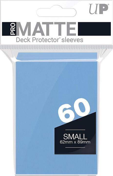 Ultra Pro Light Blue PRO Matte Deck Protector Small