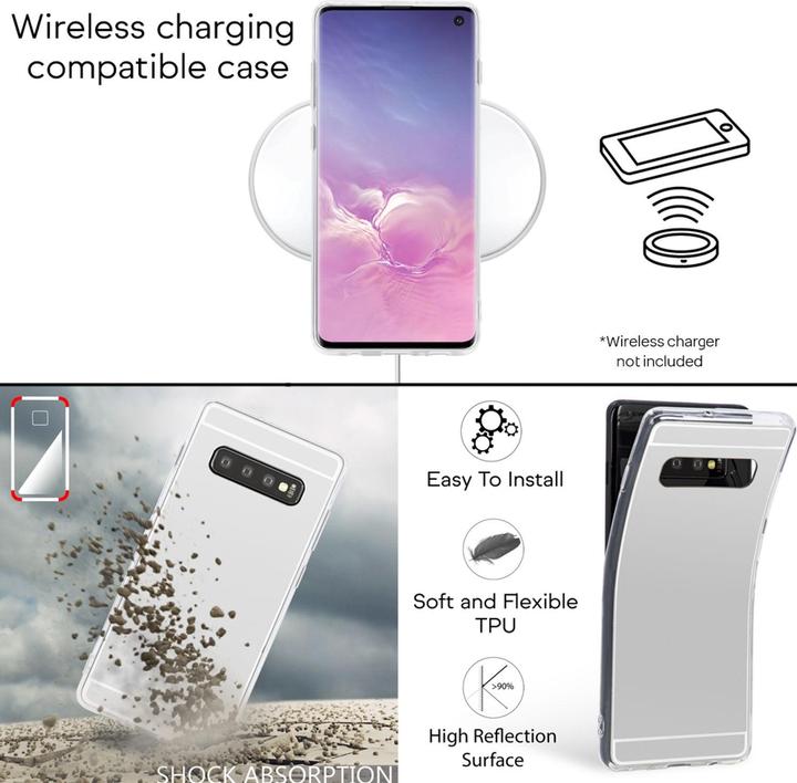 Produktbild Nalia Spiegel Handyhülle (Samsung Galaxy S10+)
