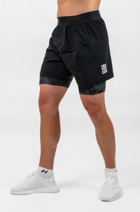 Image du produit Nebbia Compression 2in1 Shorts Performance 335 - black (L)