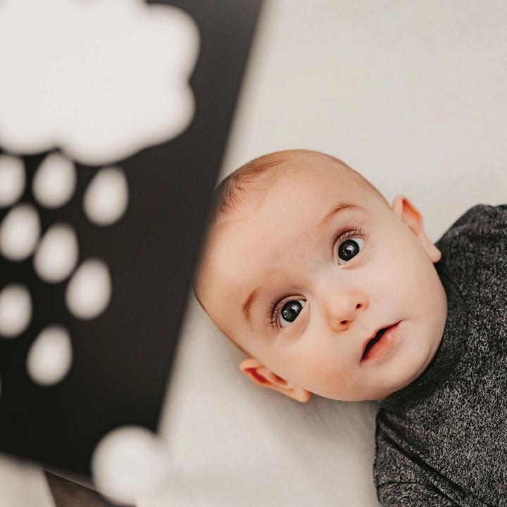 Image du produit Priya & Peanut Cartes sensorielles pour nouveau-nés – Jouet primé pour bébés
