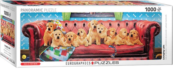 Produktbild Eurographics Labrador Hundesofa (1000 Teile)