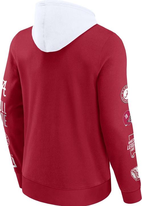 Image du produit Fanatics Alabama Crimson Tide NCAA Sleeve Patches Hoody (L)