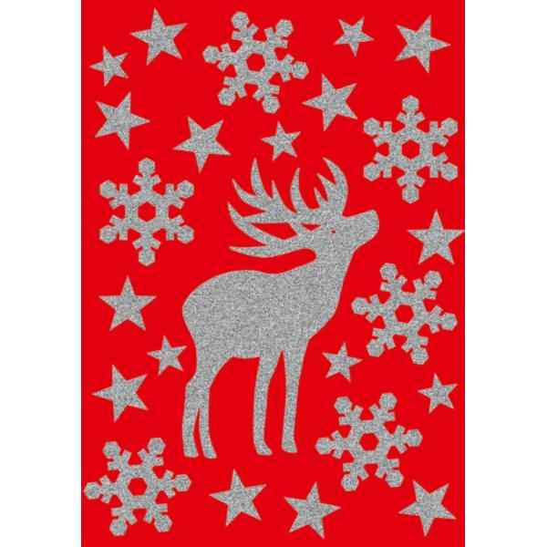 Actual product image HERMA Christmas stickers