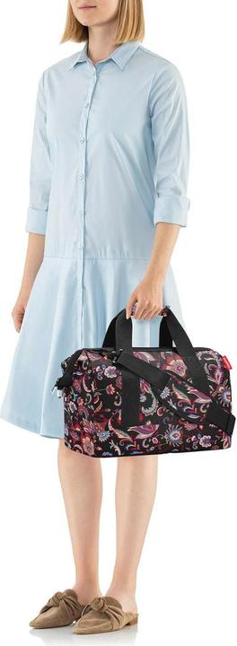 Actual product image MGA Allrounder M Paisley Black - Versatile doctor's bag for travel, work or leisure.