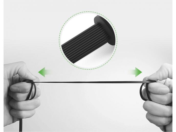 Immagine prodotto Ugreen Cuffie AUX audio a banda piatta angolate (3 m, Connettore da 3,5 mm (AUX))