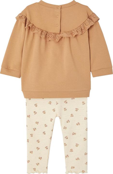 Actual product image Vertbaudet Baby-Set: Sweatshirt & Leggings Oeko-Tex (92)