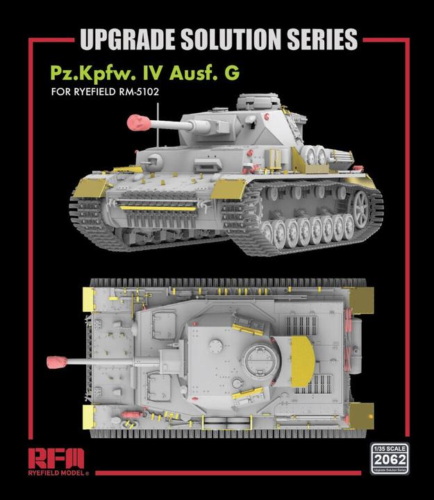 Produktbild Rye Field Model Upgrade Set for 5102 Pz.Kpfw. IV Ausf. G