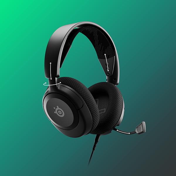 Actual product image SteelSeries Arctis Nova 1 (Cable)