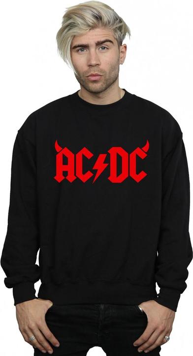 Produktbild AC/DC Horns Logo Baumwolle Sweatshirt (M)