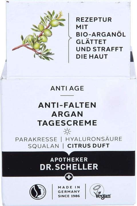 Immagine prodotto Dr. Scheller Crema da giorno antirughe all'argan (50 ml, Crema da giorno)