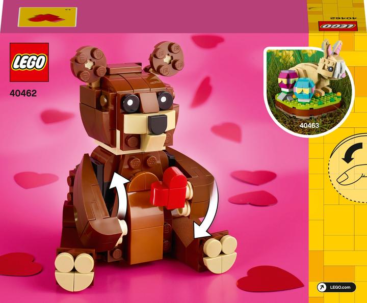 Image du produit LEGO Ours de la Saint-Valentin 40462 (40462, LEGO Classic)