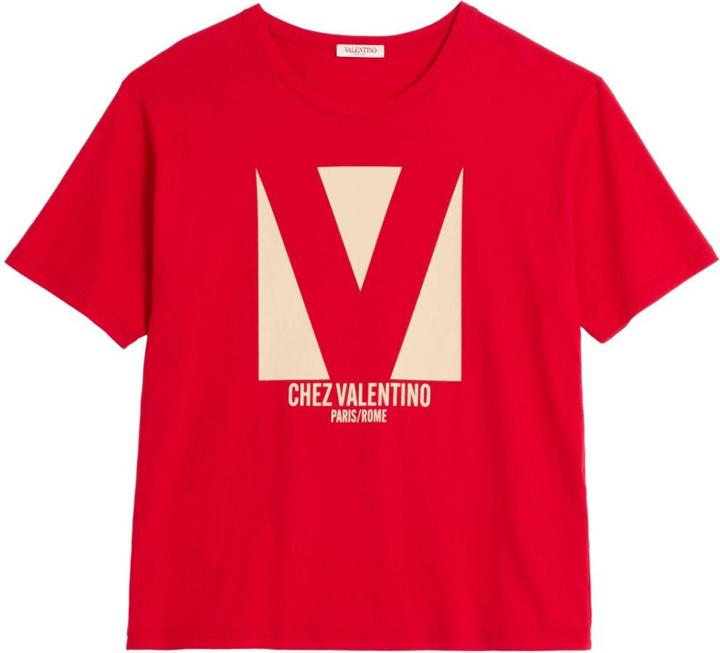 Image du produit Valentino Garavani T-shirts And Polos Red (M)
