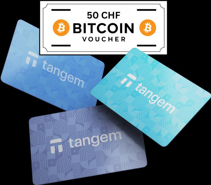 Actual product image Tangem 3 Card Set - Winter + 50 CHF BTC Voucher