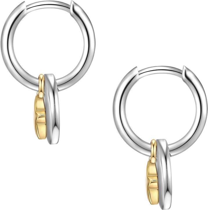 Produktbild Glanzstücke München Damen Kreis/Stern Sterling Silber silber/gelbgold - 31568 (Sterling Silber)