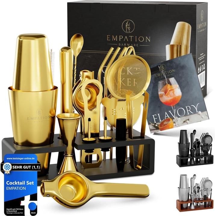 Empation Cocktail-Set mit Gestell (Cocktail Set)