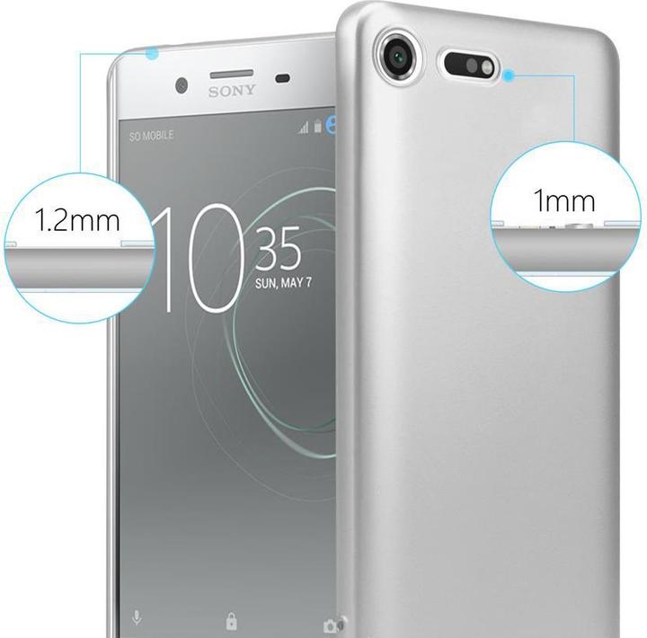Immagine prodotto Cadorabo Custodia TPU Matt Metallic (Sony Xperia XZ Premium)
