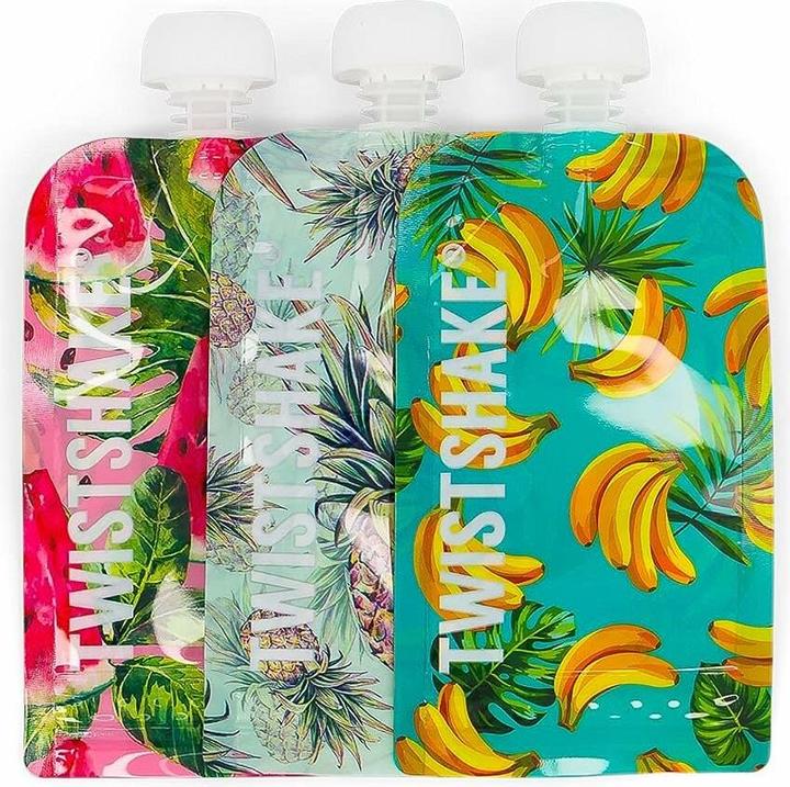 Produktbild Twistshake Quetschbeutel Multicolor