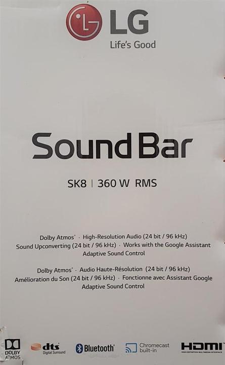Immagine prodotto LG Sk8 (360 W, 2.1 canali)