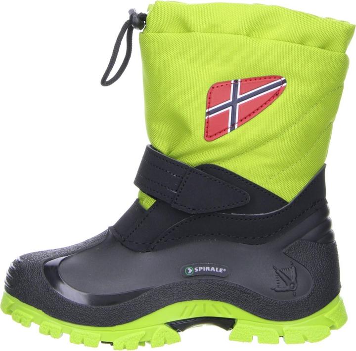 Produktbild Spirale Kinder Mädchen Jungen Winterstiefel Snowboots Schneestiefel grün (32)