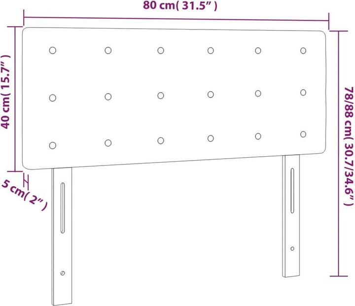 Immagine prodotto VidaXL Kalli (80 x 5 x 78/88 cm)