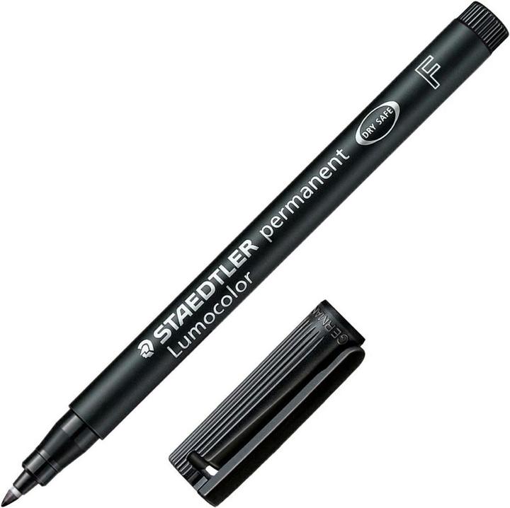 Produktbild Staedtler Lumocolor permanent (Schwarz, 0.60 mm, 1 x)