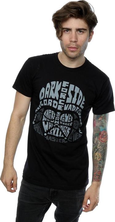 Image du produit Star Wars - T-shirt DARTH VADER TEXT HEAD - Homme (XXL)