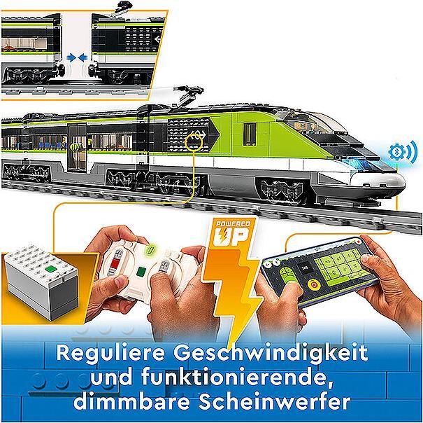 Immagine prodotto LEGO Treno espresso passeggeri (60337, LEGO City, LEGO Powered UP)