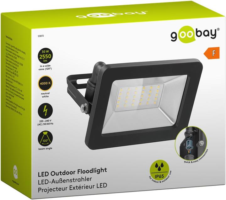 Immagine prodotto Goobay Faretto da esterno (2560 lm, IP65)