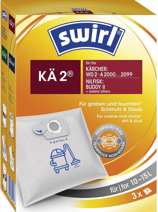 Produktbild Swirl Staubfilterbeutel KÄ 2, 3 Stück (3 x)