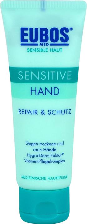 Actual product image Eubos Sensitive Hand Repair & Protection Cream, 75 ml Cream (75 ml)