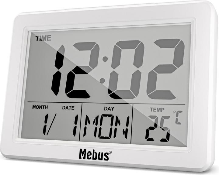 Actual product image Mebus Quartz alarm clock