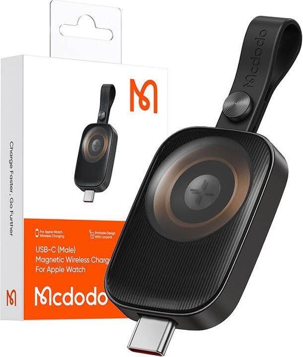 Actual product image Mcdodo CH-4993 USB-C magnetic charger for Apple Watch