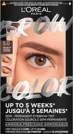 L'Oréal Paris L'Oreal Brow Tint Henna Eyebrow 5.0 Brunette 15Ml (5.0 Brunette)