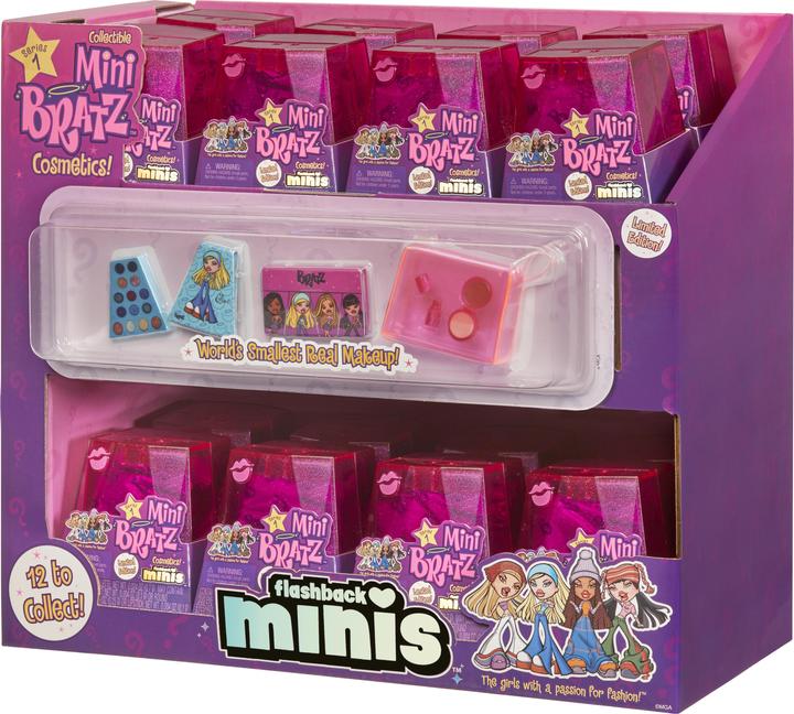 Produktbild MGA 039's Miniverse - Bratz Mini Cosmetics in PDQ Doll make-up & hair styling set