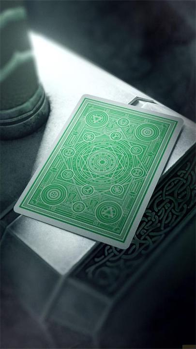 Image du produit Theory11 Avengers - The Infinity Saga Cartes à jouer Version verte (Anglais)