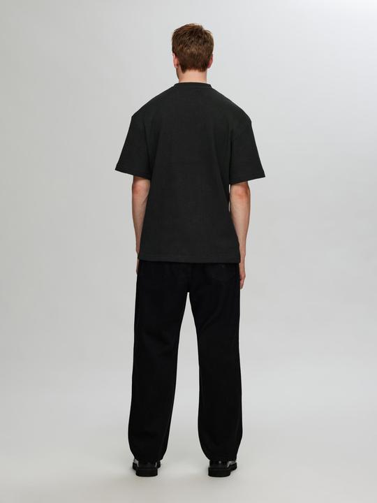 Actual product image Selected Homme Relaxed Fit Waffelmuster T-Shirt (M)