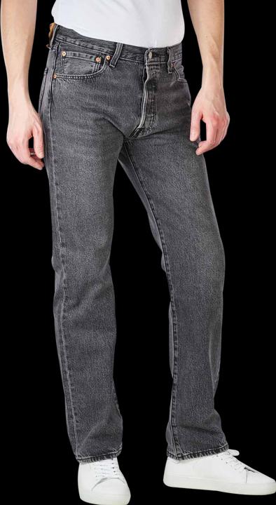 Produktbild Levis 501 Jeans Straight Fit Allnighter Black (W36/L30)