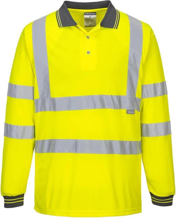 Portwest S277 Poloshirt Signalkleidung Langärmlig